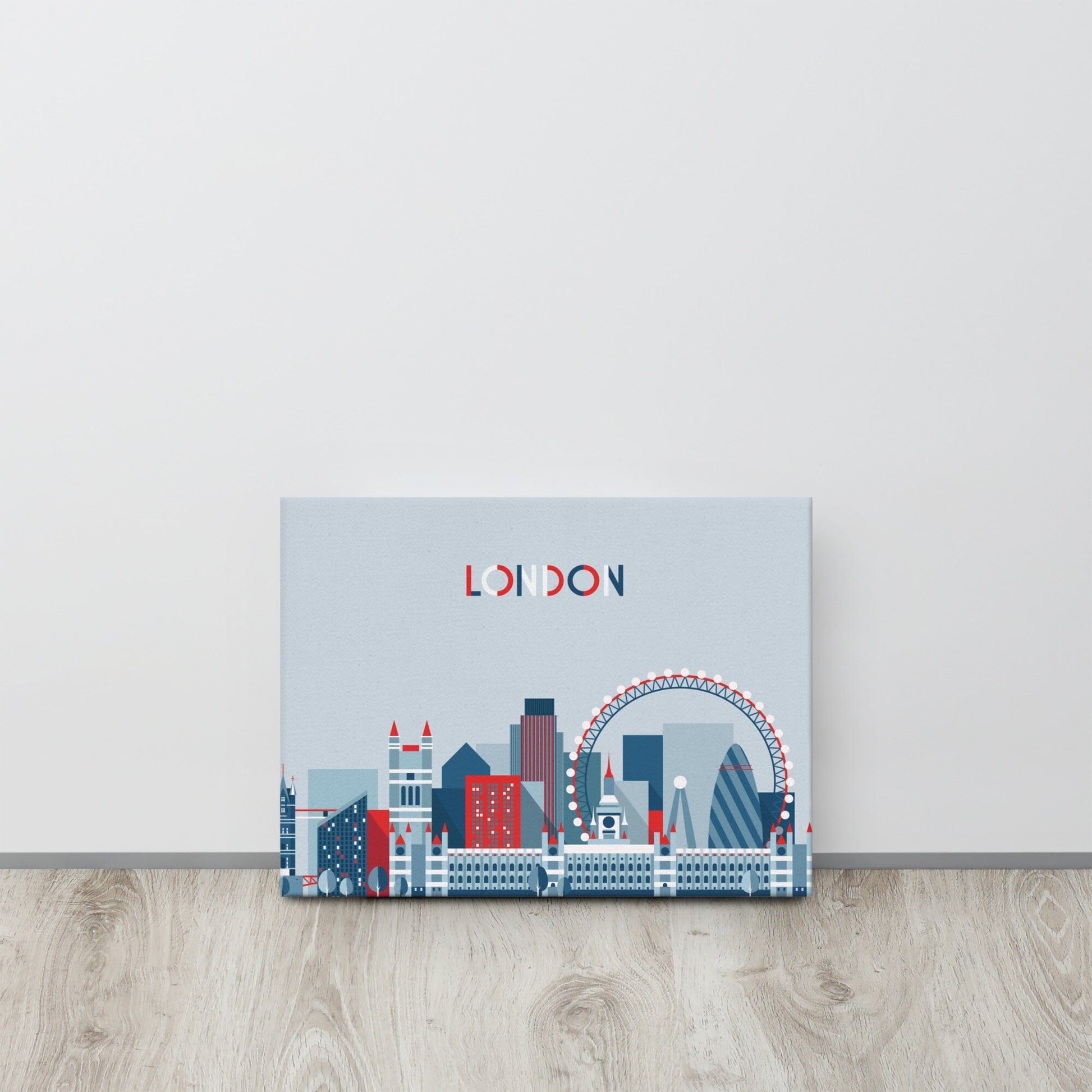 London Location Cityscape Canvas SIS Training Gear 12″×16″ 