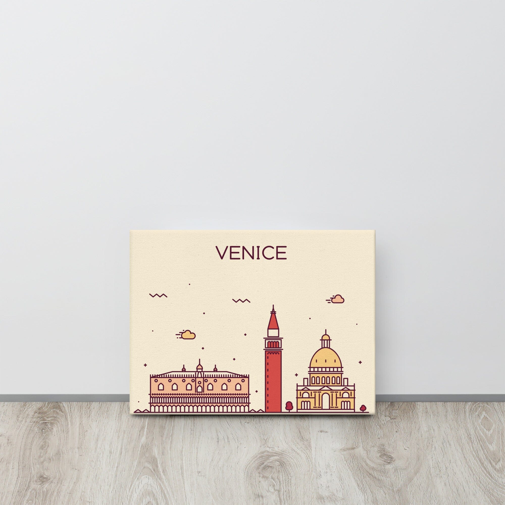 Venice Location Cityscape Canvas SIS Training Gear 12″×16″ 