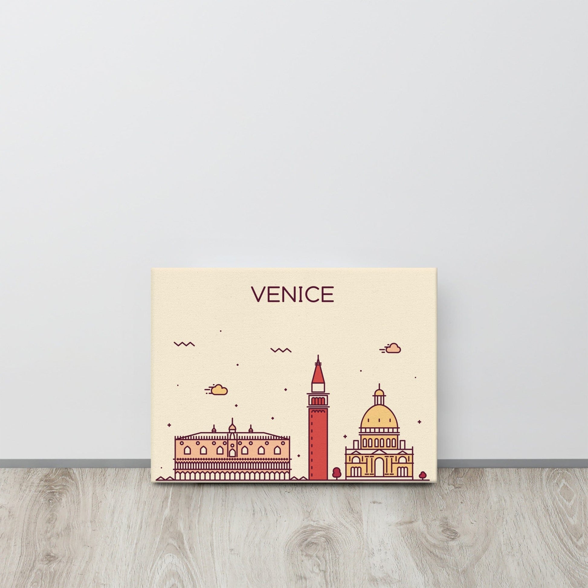 Venice Location Cityscape Canvas SIS Training Gear 12″×16″ 
