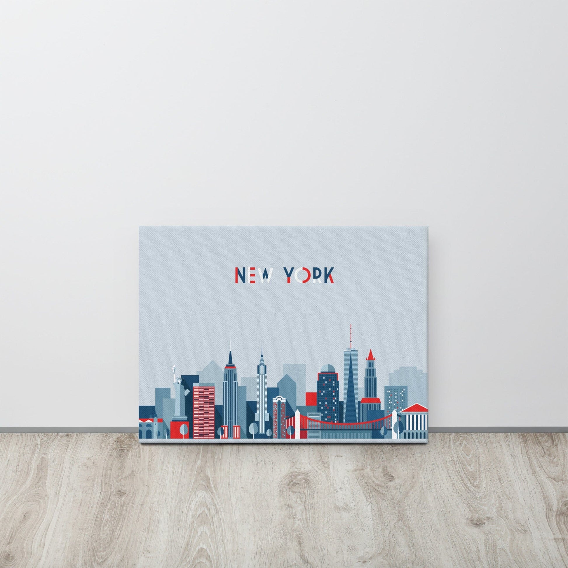 New York Location Cityscape Canvas SIS Training Gear 18″×24″ 