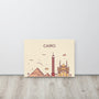 Cairo Location Cityscape Canvas SIS Training Gear 18″×24″ 