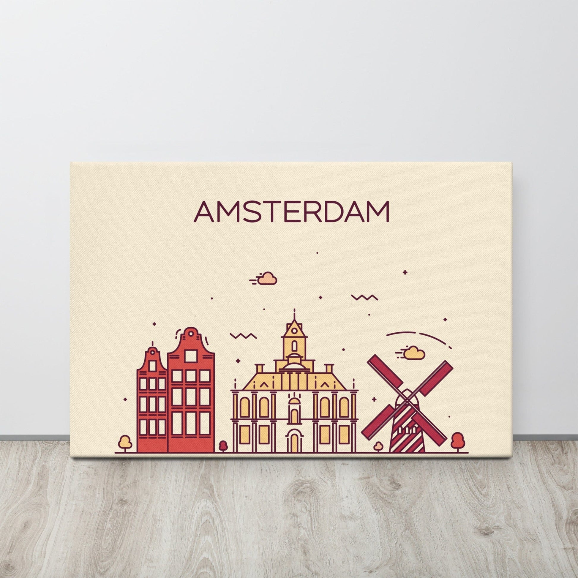 Amsterdam Location Cityscape Location SIS Training Gear 24″×36″ 