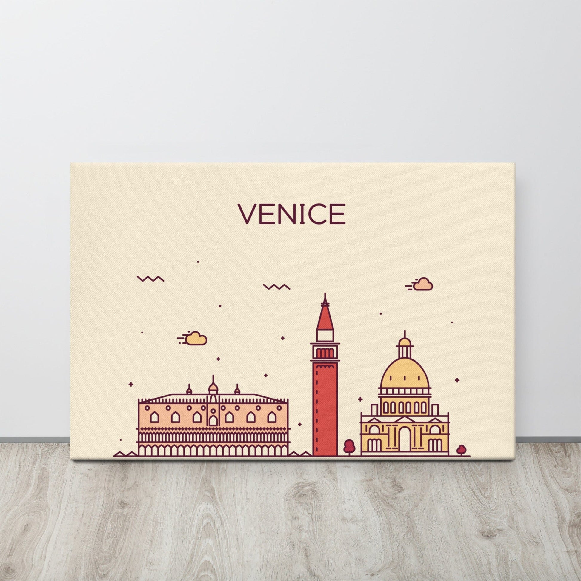 Venice Location Cityscape Canvas SIS Training Gear 24″×36″ 