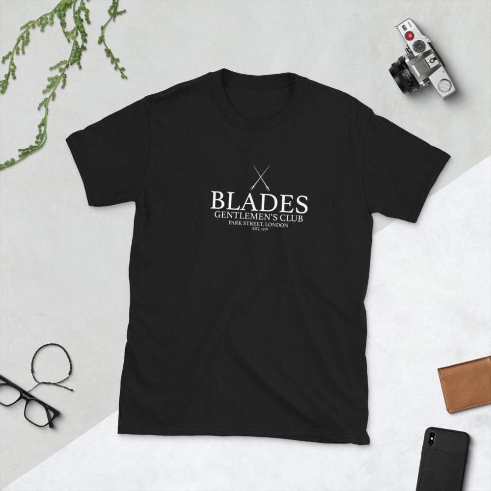 Blades Gentlemen's Club T-Shirt SIS Training Gear Black S 