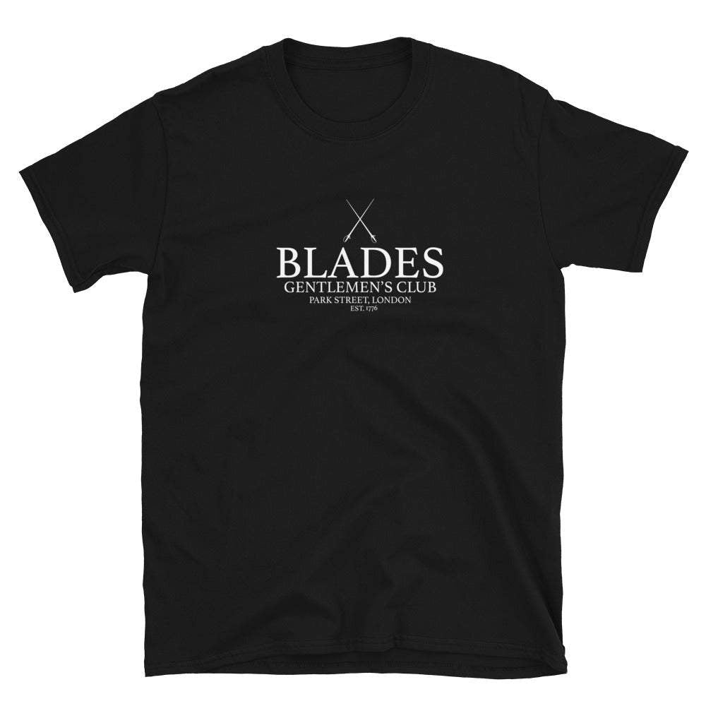 Blades Gentlemen's Club T-Shirt SIS Training Gear 