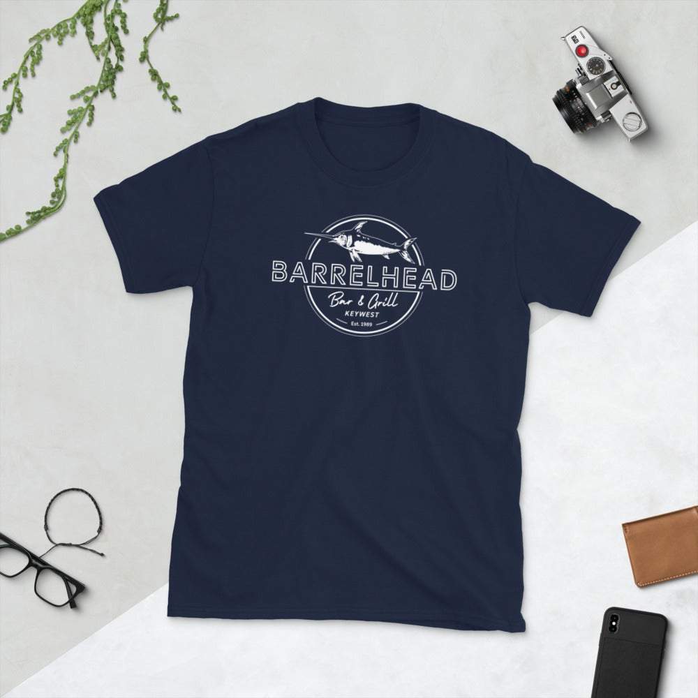 Barrelhead Bar & Grill T-Shirt Shirts & Tops SIS Training Gear Navy S 