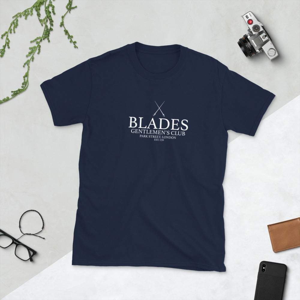 Blades Gentlemen's Club T-Shirt SIS Training Gear Navy S 
