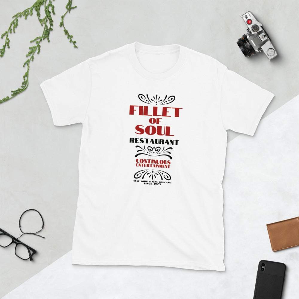 Fillet of Soul Art Deco T-Shirt SIS Training Gear White S 