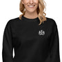 Ladies Fleece Pullover Q Branch Media Black S 
