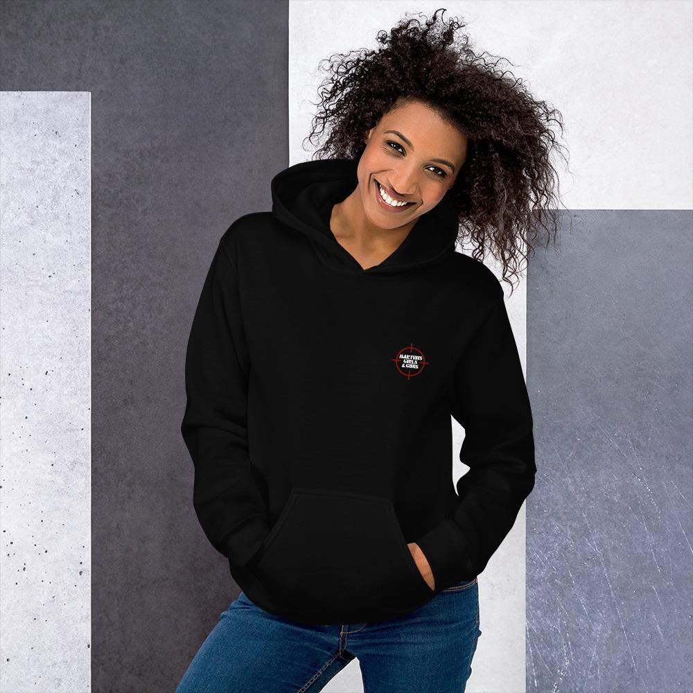 Martini Girls and Guns Hoodie SIS Training Gear 