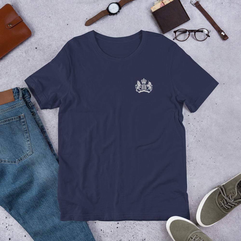 Premium T-Shirt Q Branch Media Navy XS 