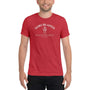 Shrublands Health Retreat Tri-Blend T-Shirt Q Branch Media Red Triblend XS 