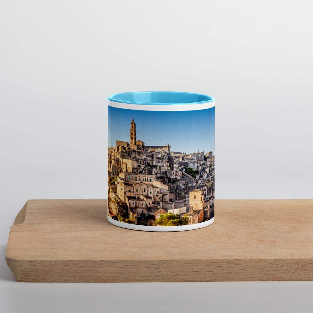 Matera Italy 11oz Mug with Blue Inside SIS Training Gear 