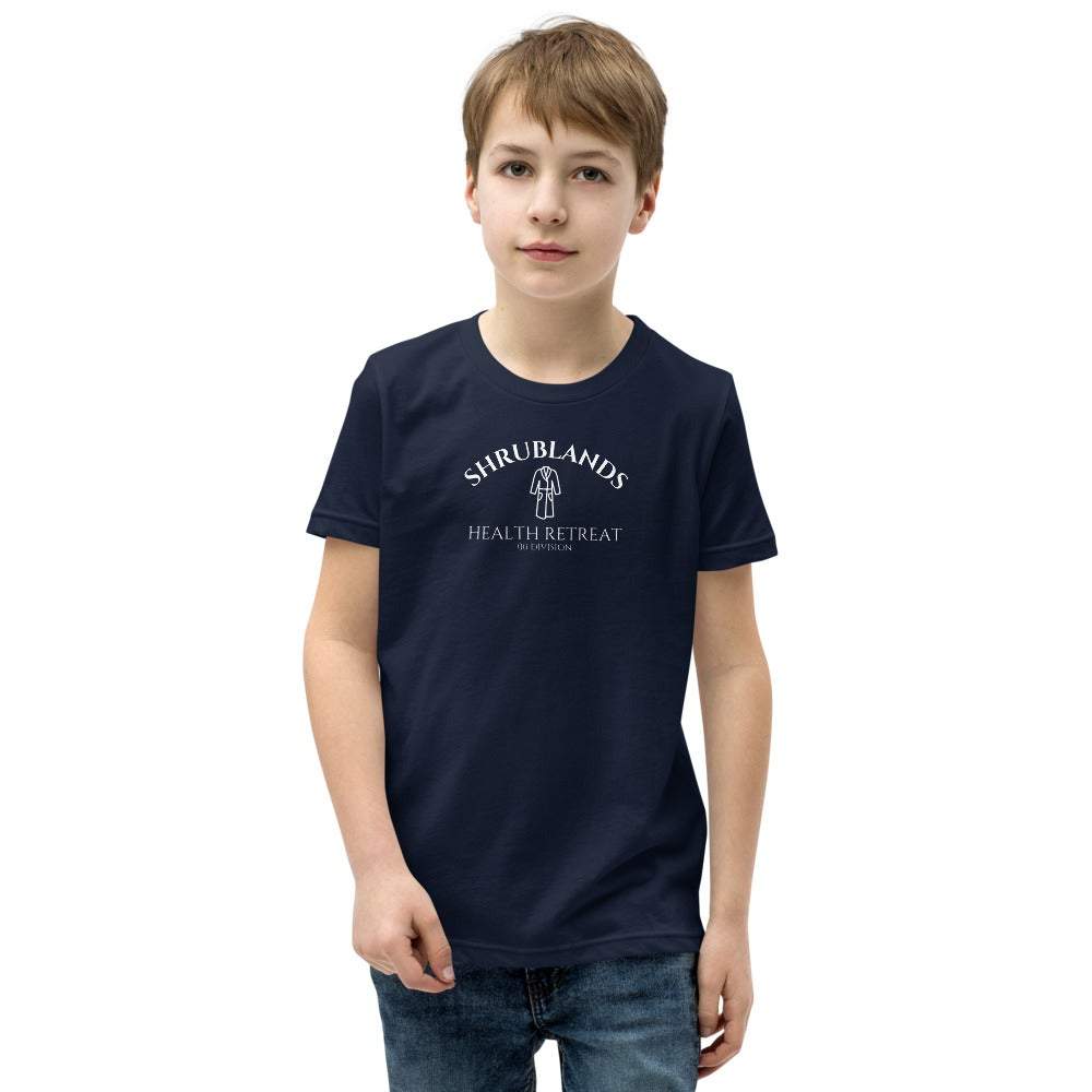 Kids Shrublands Health Retreat T-Shirt Q Branch Media Navy S 